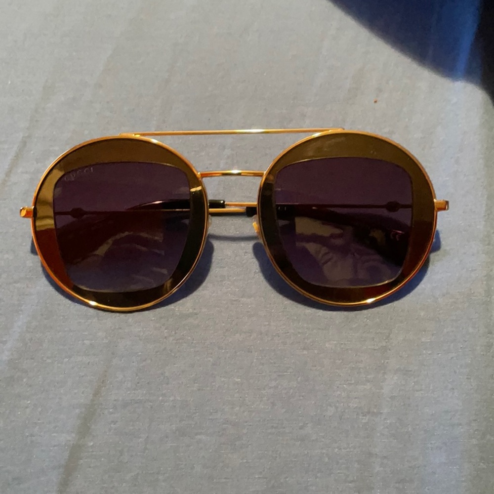 Gucci double square lens sunglasses 😎🔥🔥